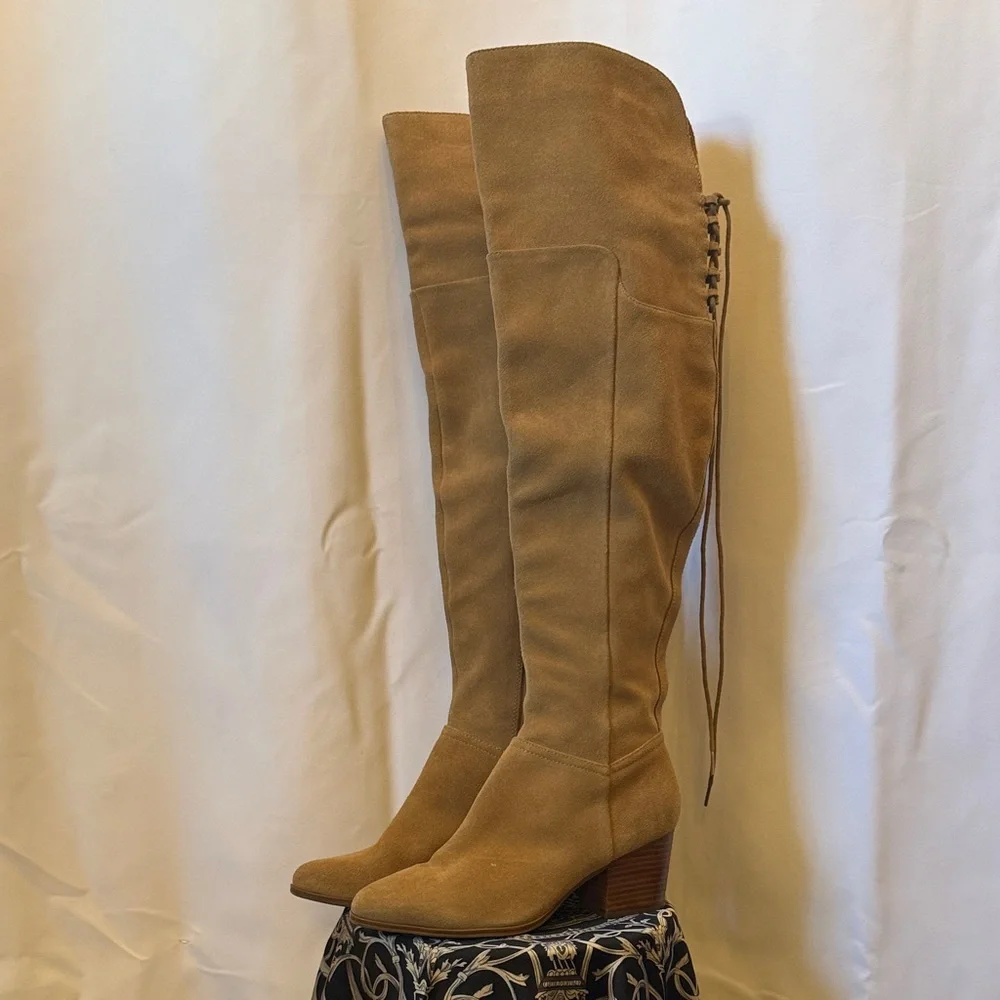 Aldo Camel Over-the-Knee Boots